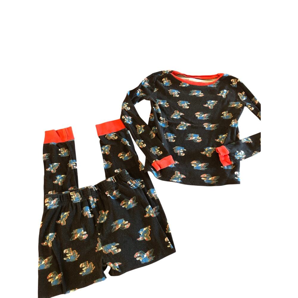 Sonic the Hedgehog boys matching pajama sleep set Size 8